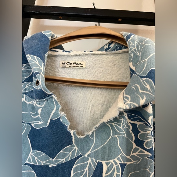 We The Free it’s a vibe printed hoodie by free people. - Picture 6 of 7